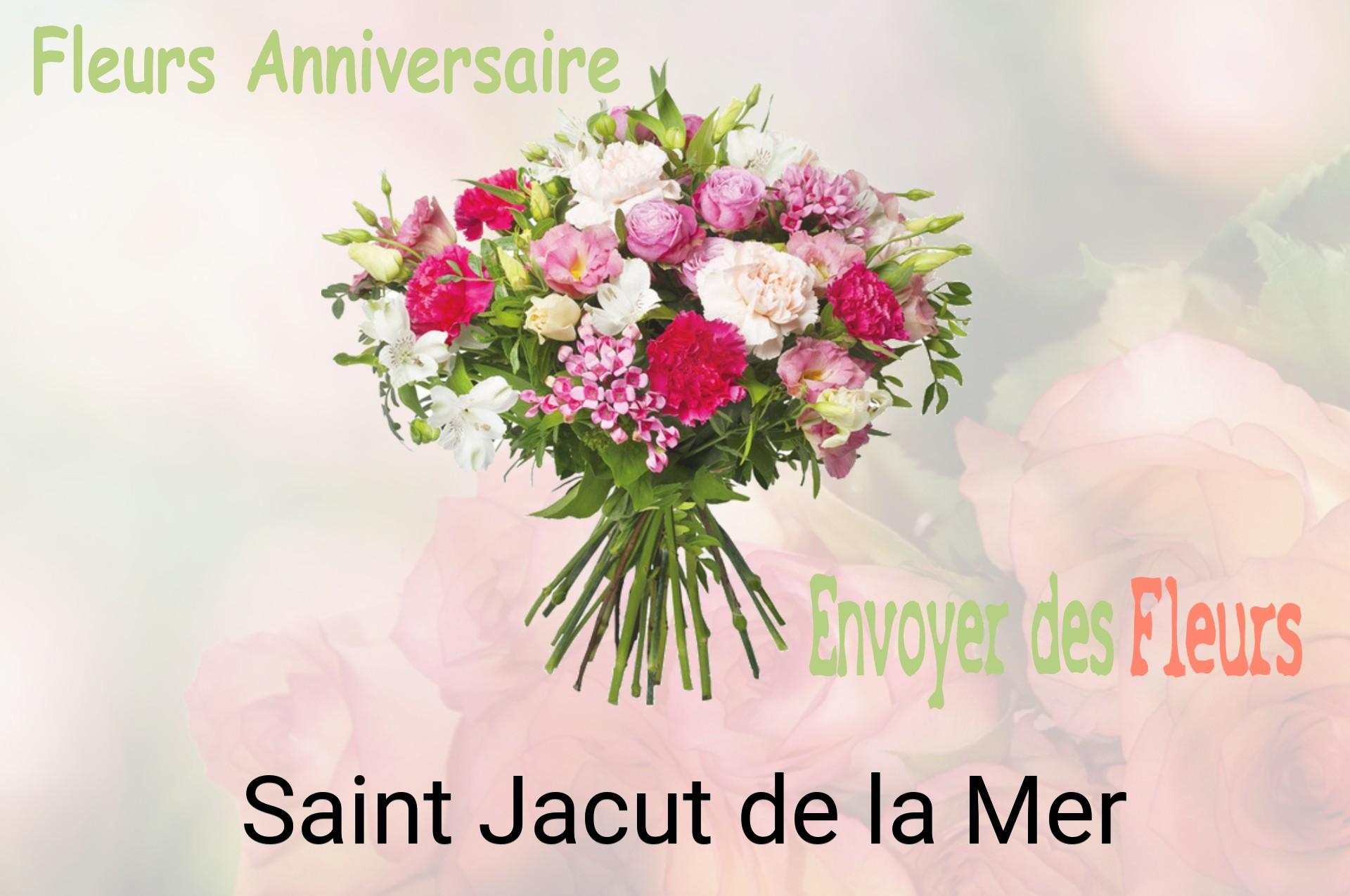 Bouquet de fleurs d’anniversaire livré à Saint-Jacut-de-la-Mer