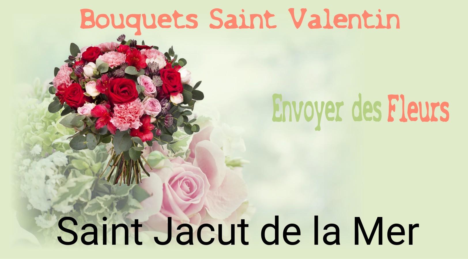 Roses de Saint-Valentin livrées à Saint-Jacut-de-la-Mer
